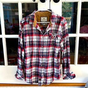 Legendary Whitetails the original buck camp men’s flannel shirt